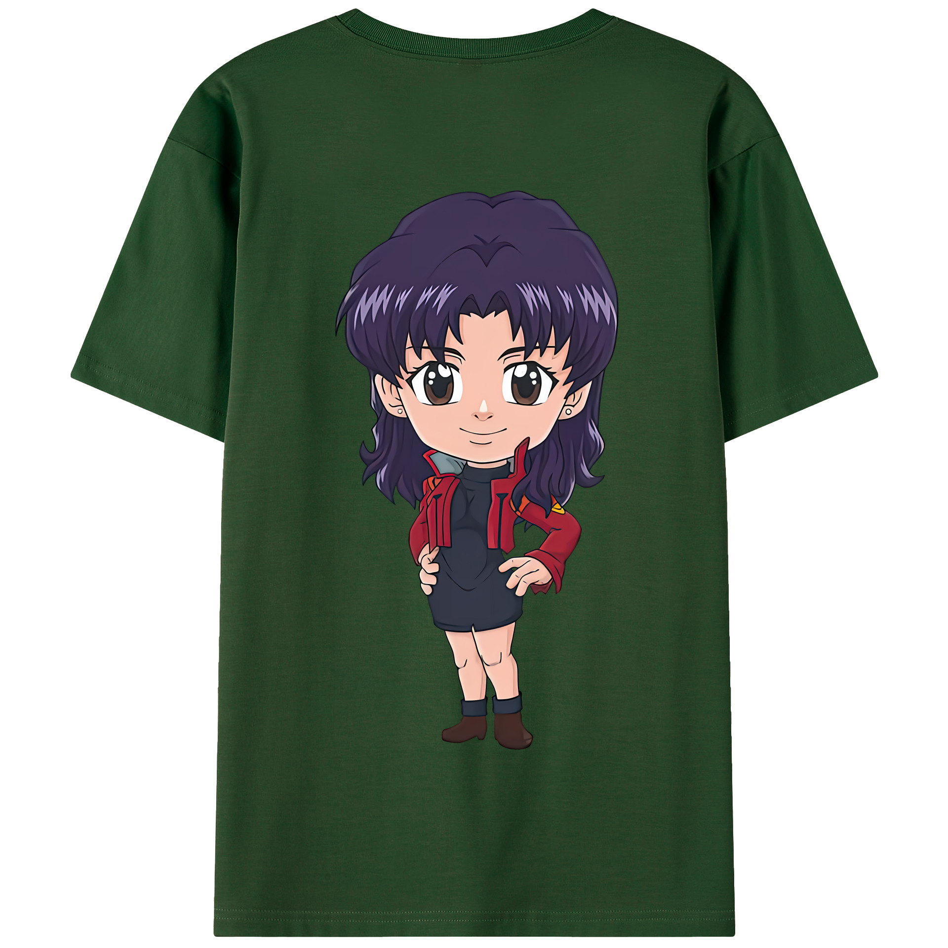 （画像用） EVA 新世紀エヴァンゲリオン 綿100％半袖Tシャツ（背面プリント）